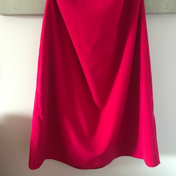 Tahari Krystal Halter Dress in Shocking Pink (NWT) - Picture 12 of 14